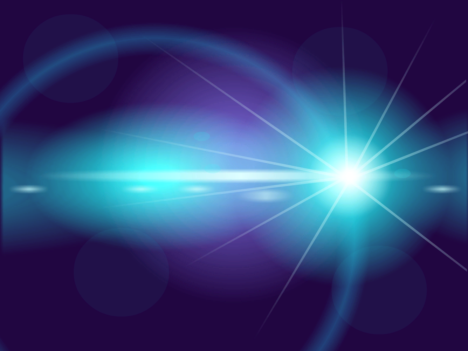 Blue Lensflare