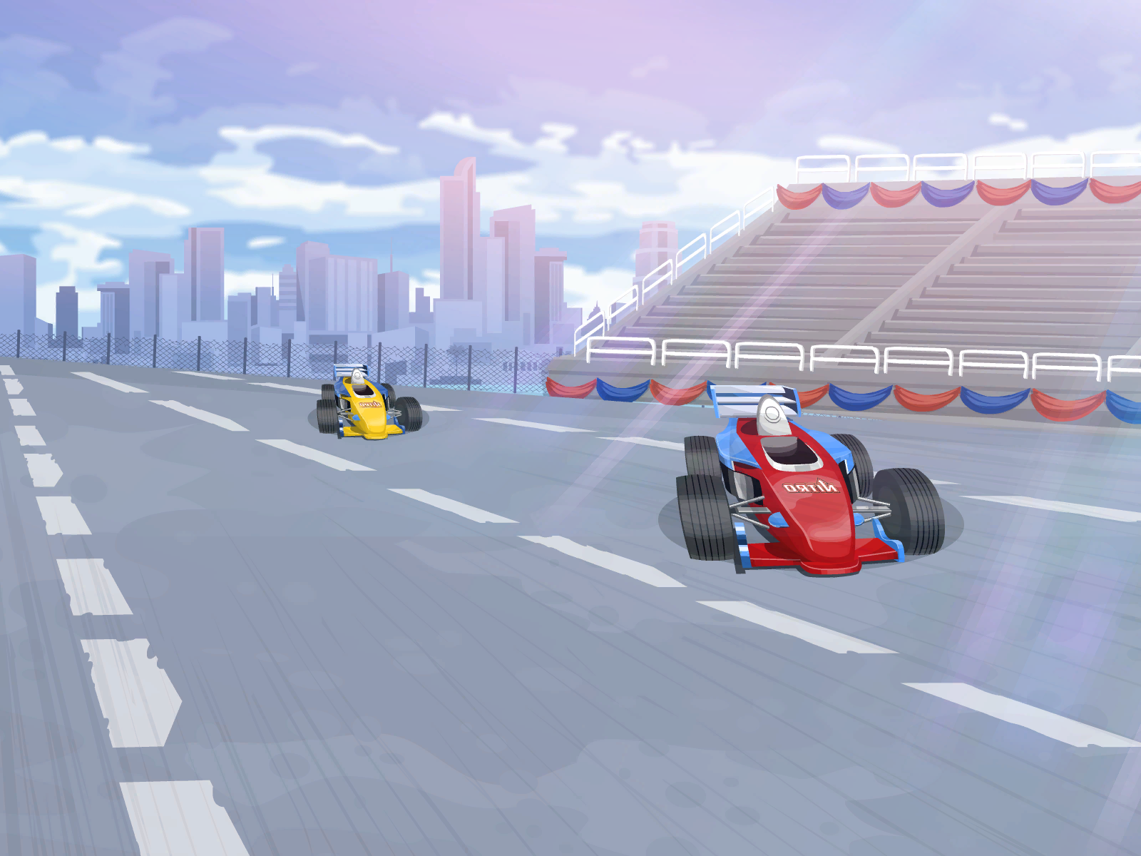 At the Track