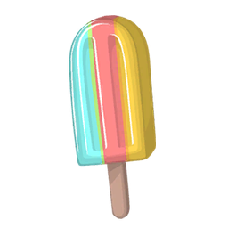 Rainbow Popsicle