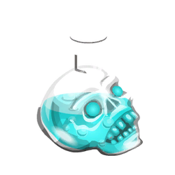 Ghostly Skull
