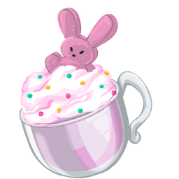 Pink Bun Floof